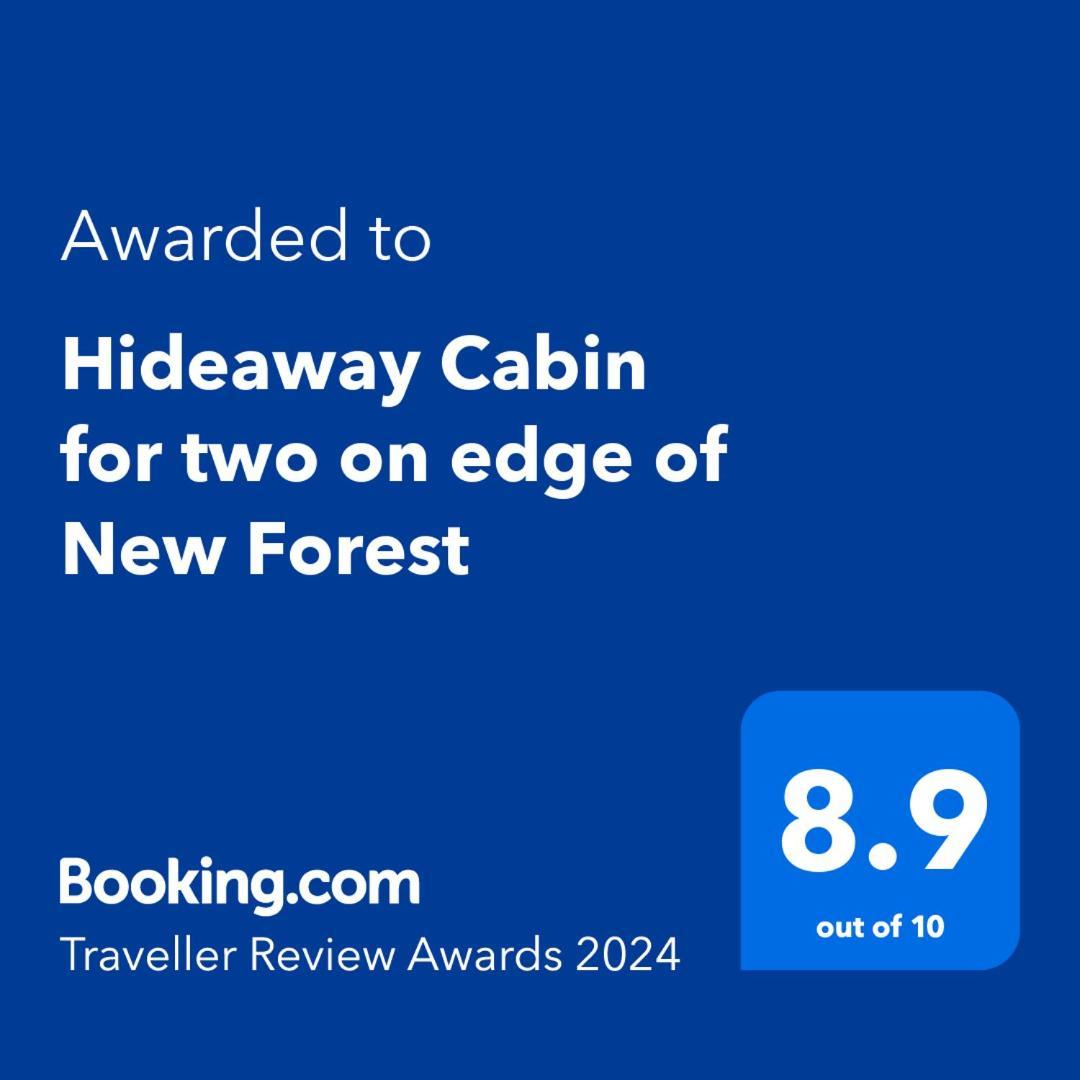 Hideaway Cabin For Two On Edge Of New Forest Hinton  Eksteriør billede